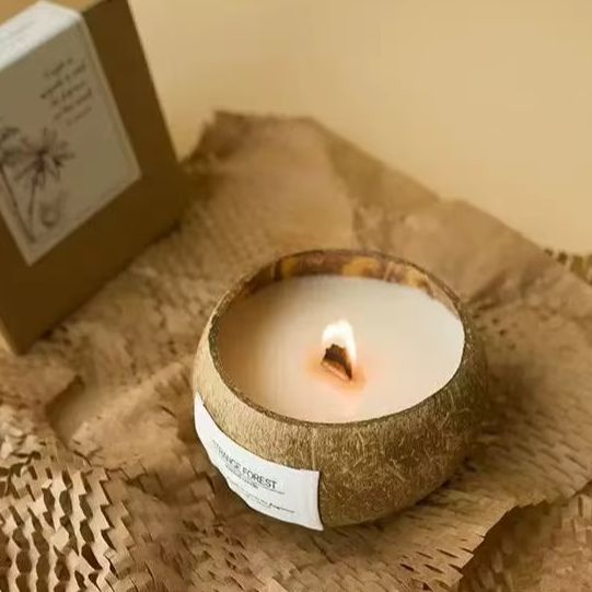 Candle Supplies Free Shipping - Vela perfumada de cáscara de coco