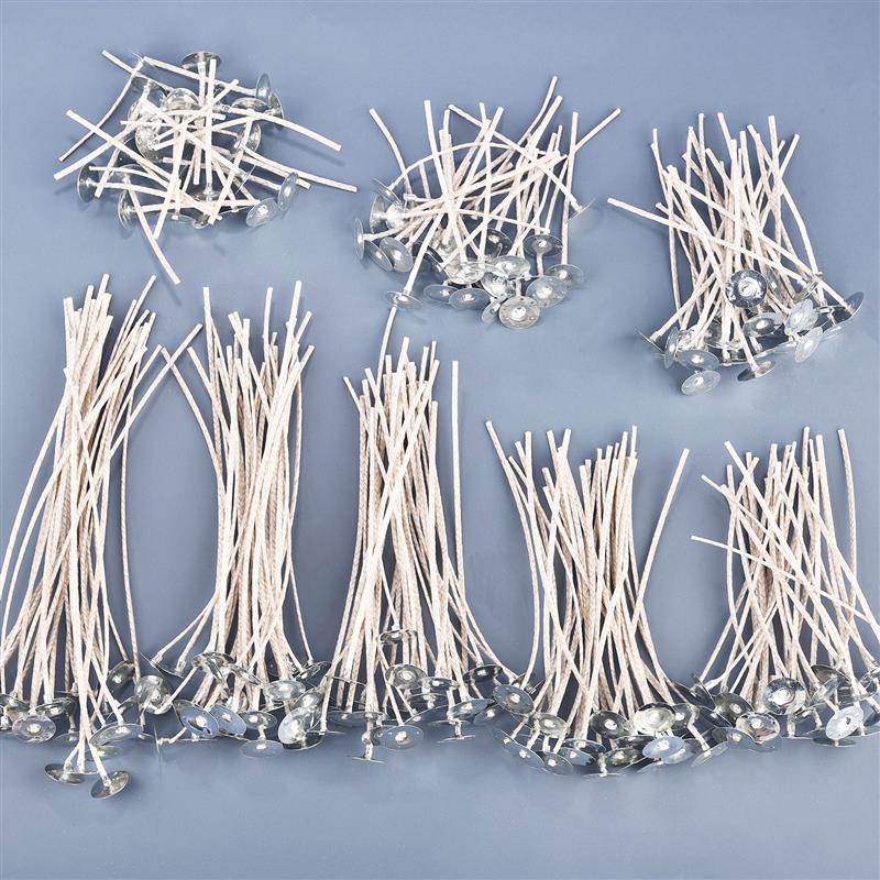 Candle Supplies Tins - Mechas de vela de 30 piezas,