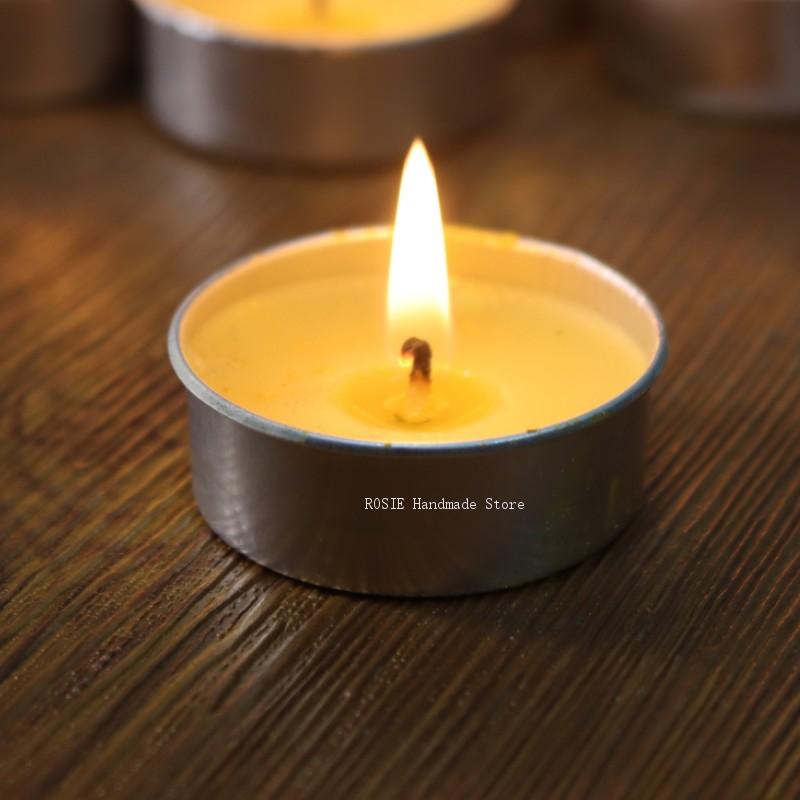 Candle Supplies Tins - Caja de aluminio Circular de cera
