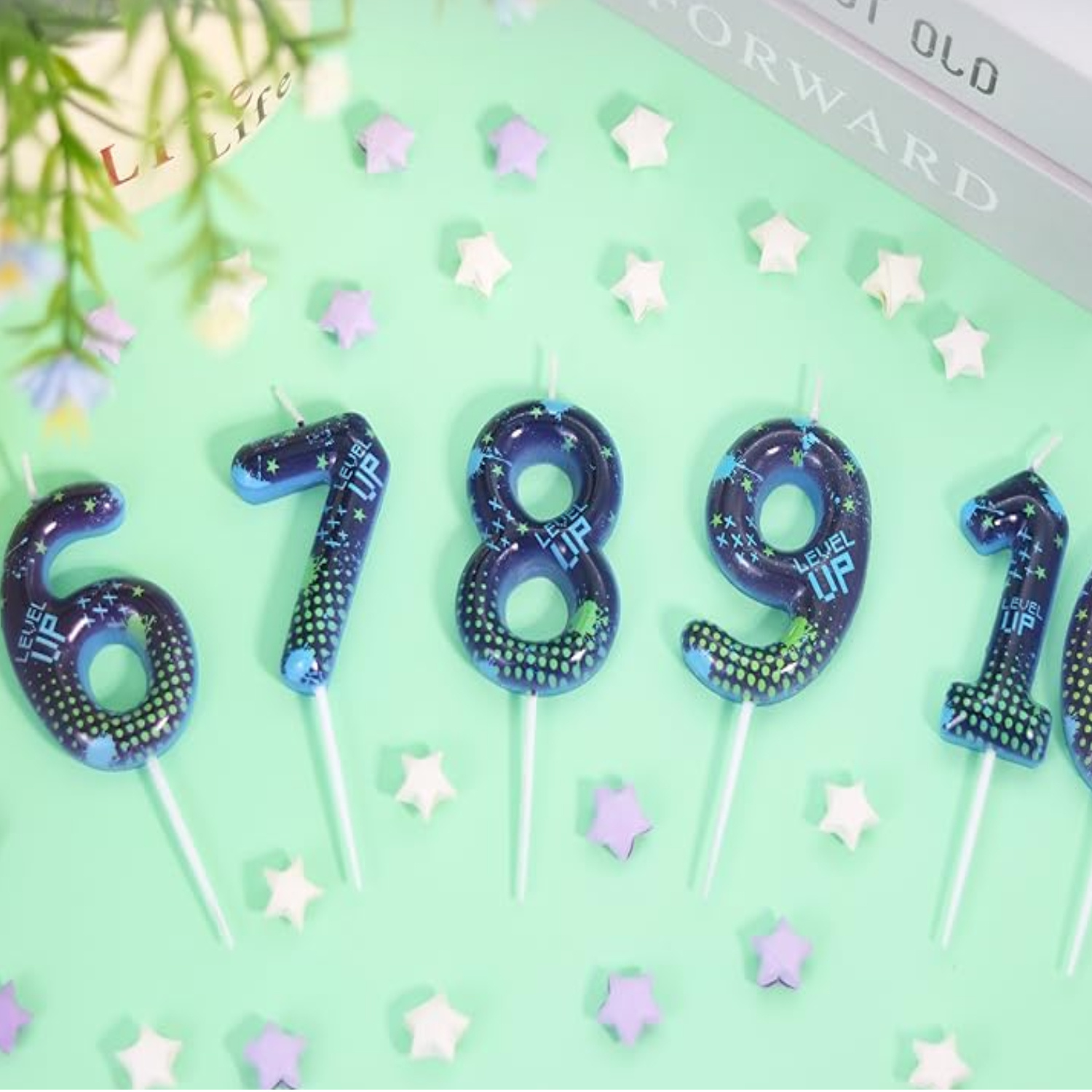 Candle Supplies Free Shipping - Velas de Cumpleaños de 0 a