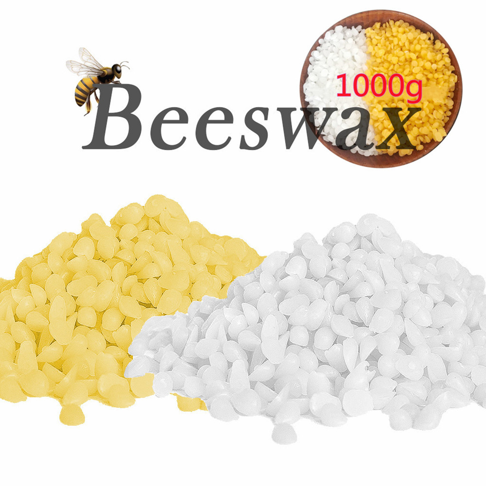Candle Making Supplies Usa - Cera de abeja Natural pura, 1000g,
