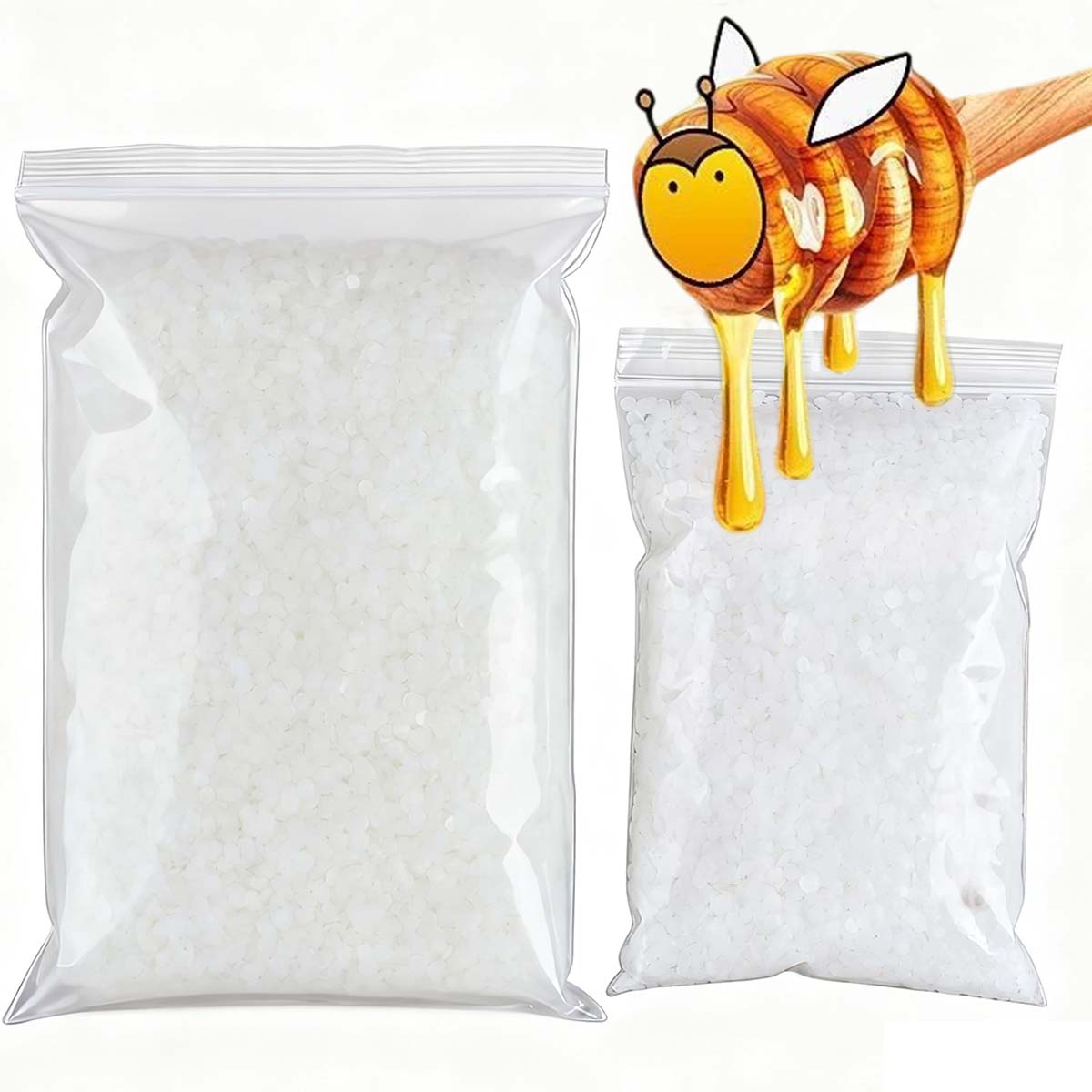 Candle Making Supplies Usa - Cera de abejas blanca de 200g-1000g,