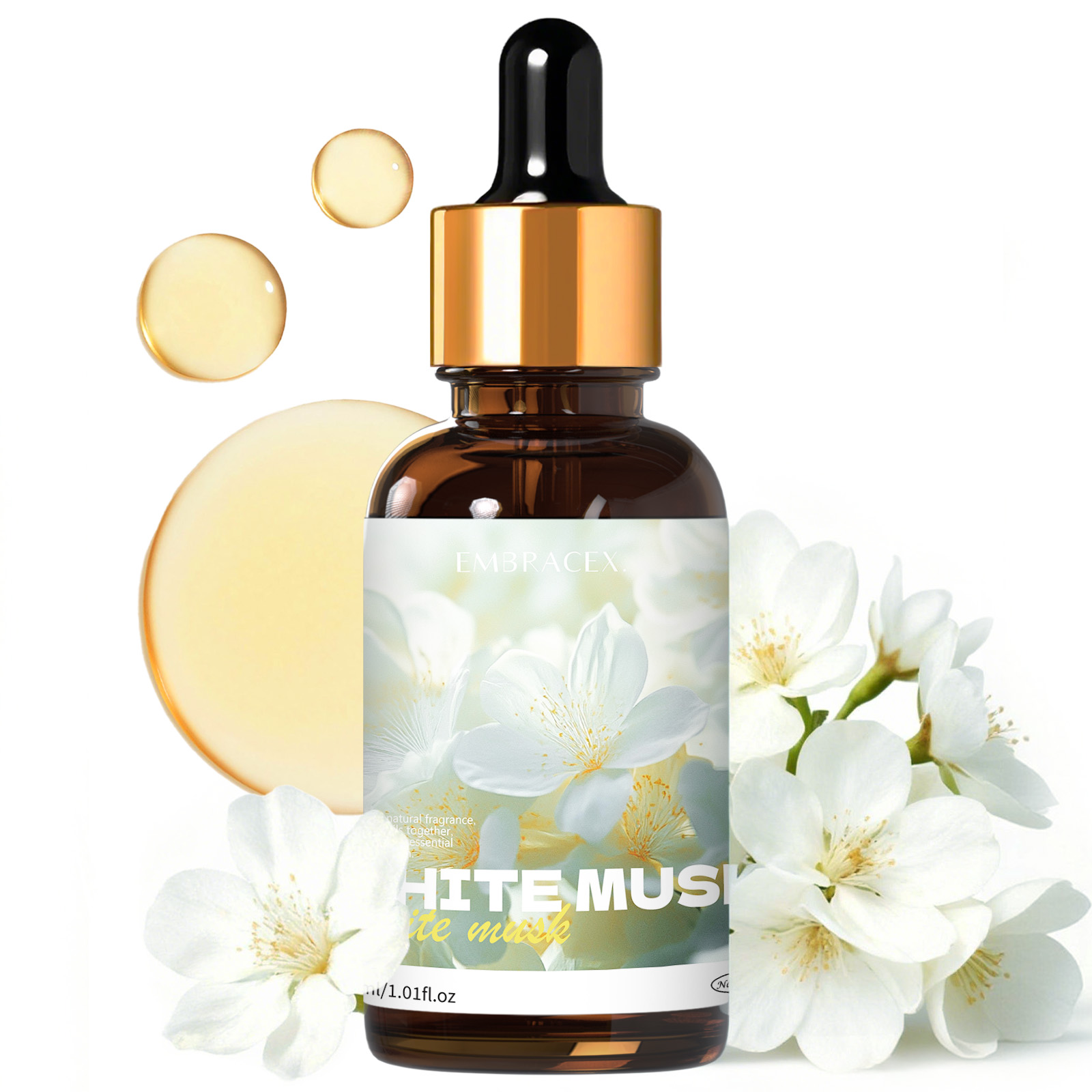 Candle Supplies Fragrance Oil - Aceites de Fragancia de Almizcle Blanco