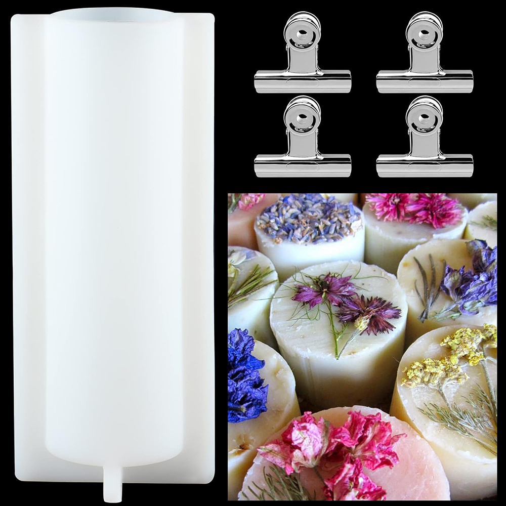 Molde de silicona grande para  - Candle Supplies Tins reseña y precio