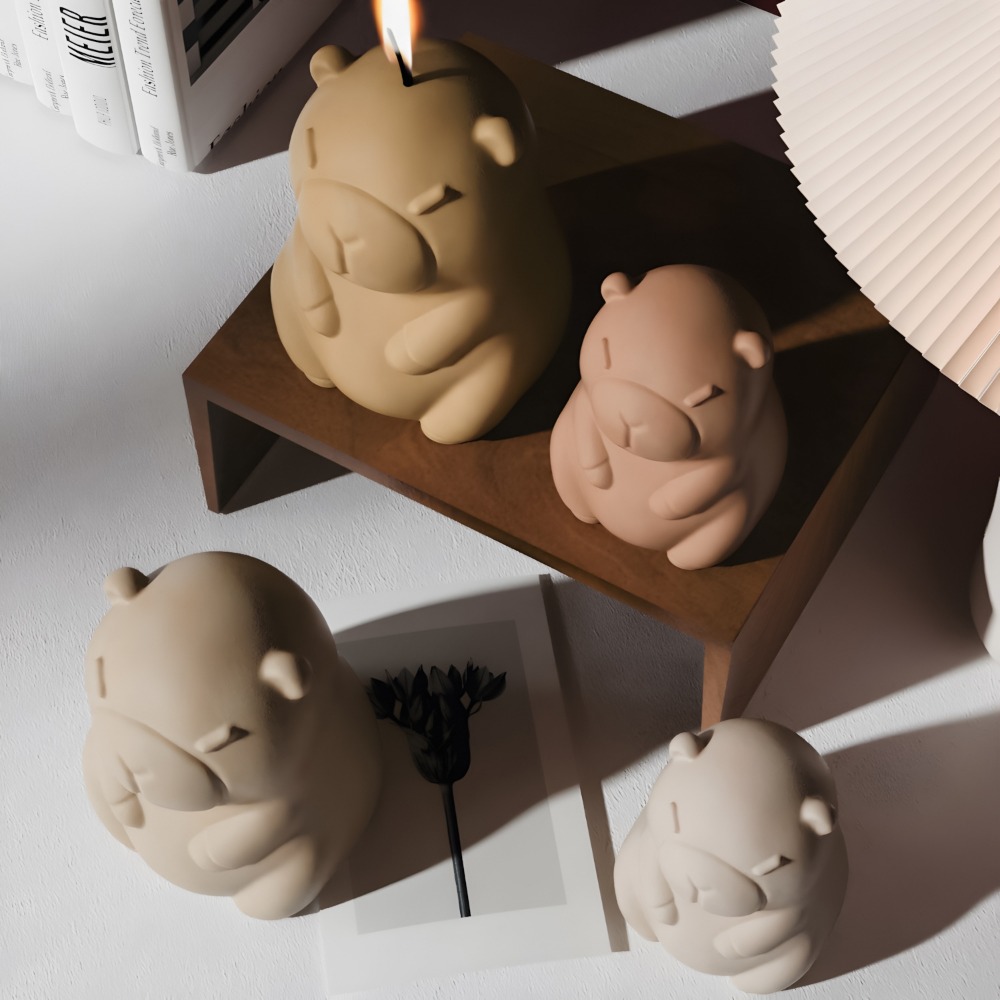 Vela aromática de capibara de  - Candle Supplies Tins reseña y precio