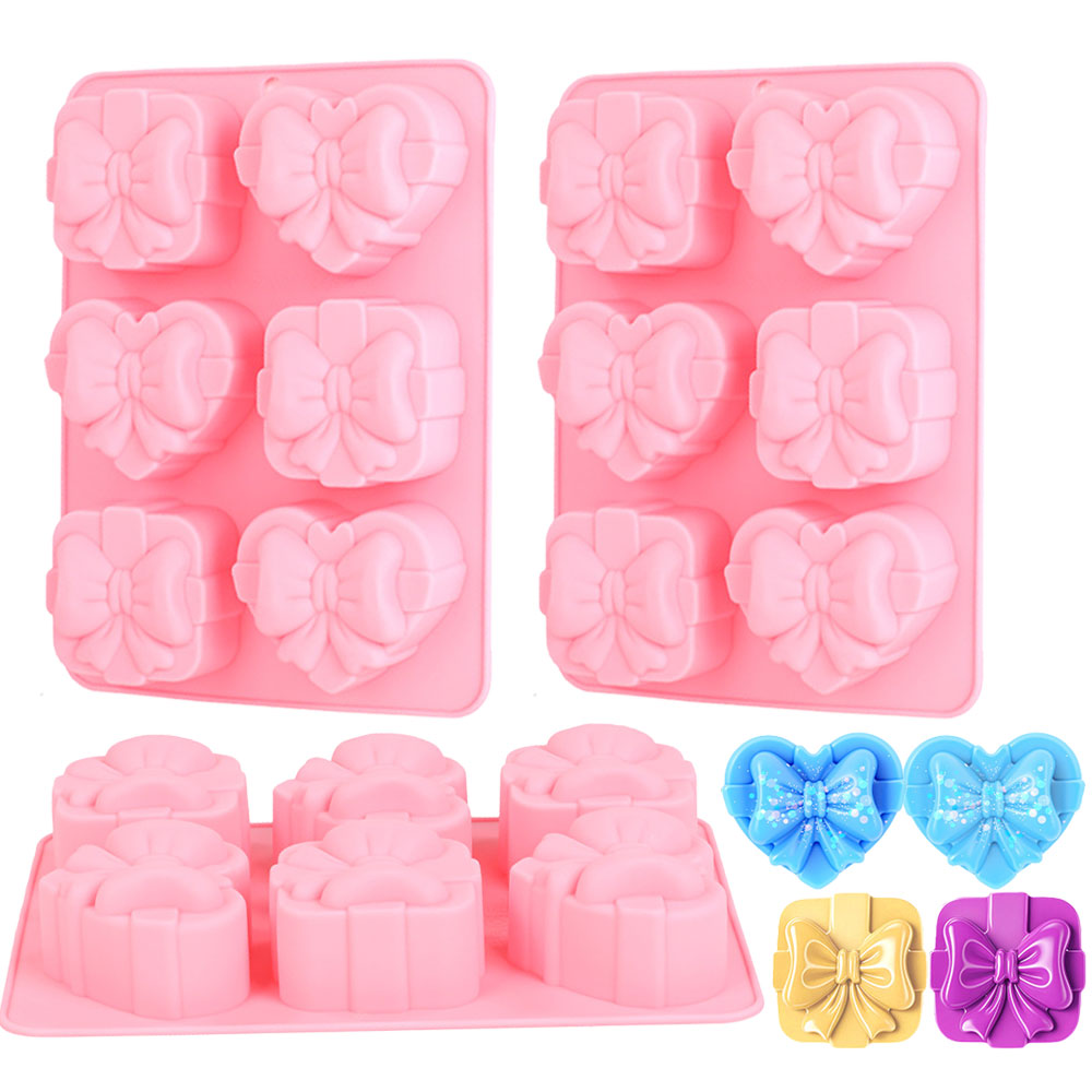 Molde cuadrado de silicona con - Candle Supplies Tins reseña y precio