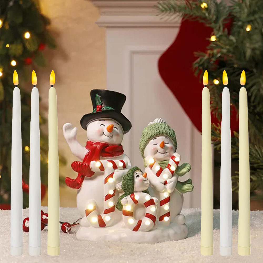 Juego de 6 Velas LED sin Llama - Candle Supplies Free Shipping reseña y precio
