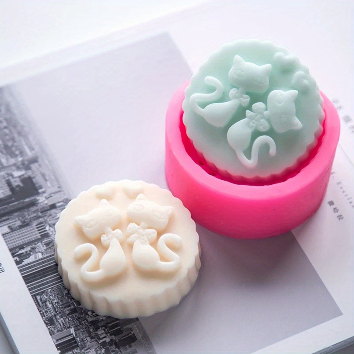 Molde de silicona para jabón c - Candle Supplies Tins reseña y precio