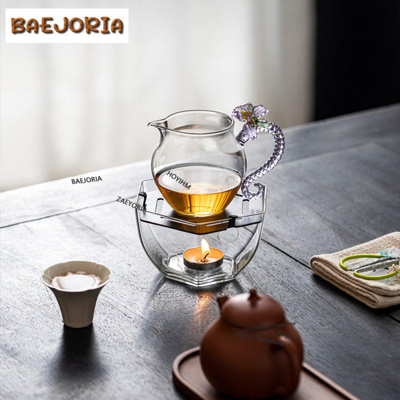 Calentador de té de vidrio hex - Candle Glass Supplies reseña y precio