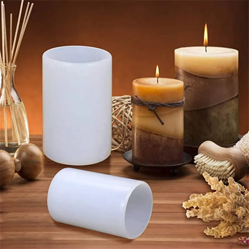 Moldes cilíndricos de silicona - Candle Supplies Tins reseña y precio