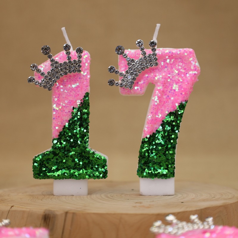 Vela de Cumpleaños con Corona  - Candle Supplies Free Shipping reseña y precio