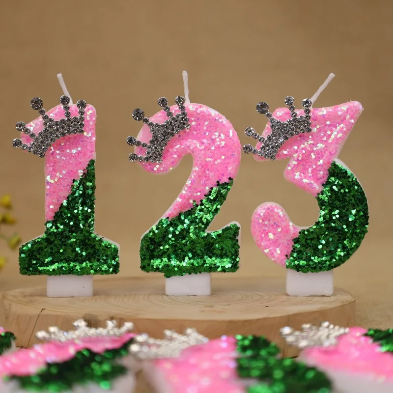 Vela de Cumpleaños con Corona  - Candle Supplies Free Shipping reseña y precio