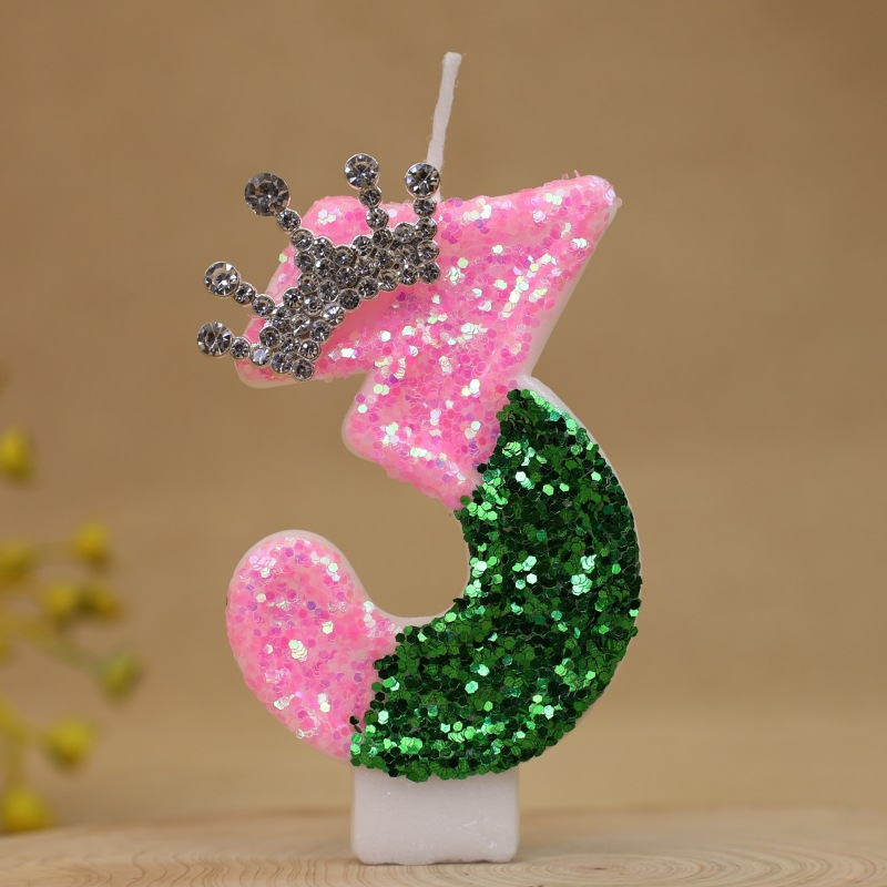 Vela de Cumpleaños con Corona  - Candle Supplies Free Shipping reseña y precio