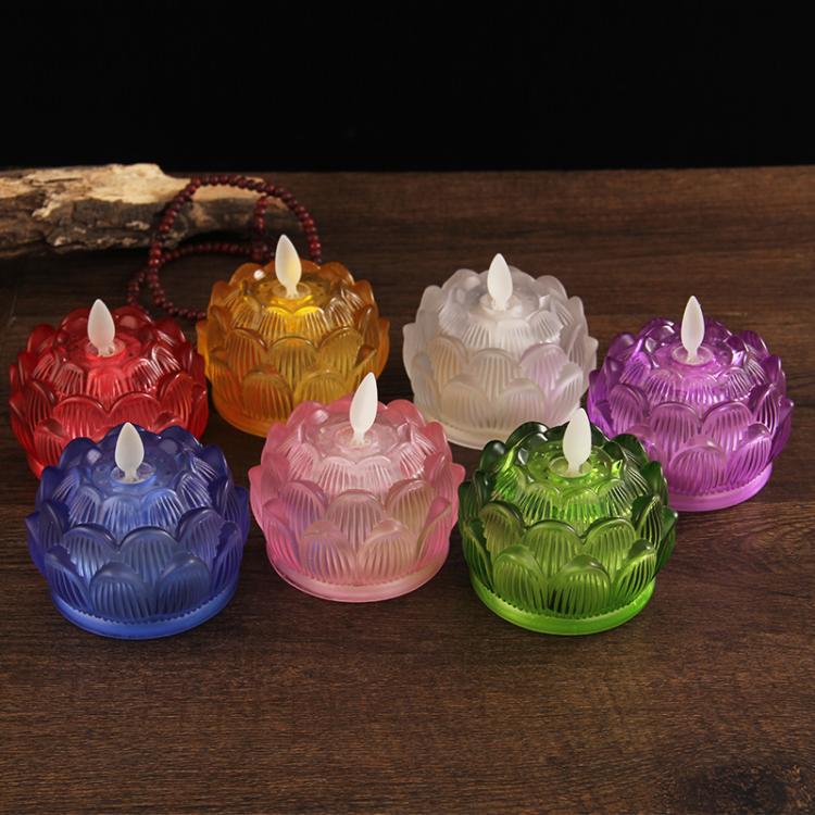 Lámpara LED de Cristal con For - Candle Glass Supplies reseña y precio