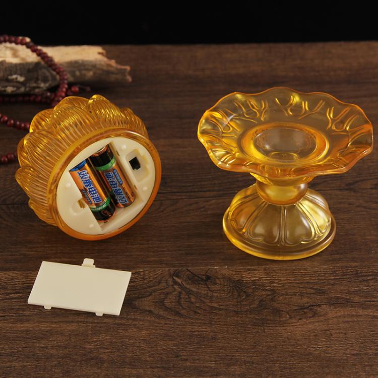 Lámpara LED de Cristal con For - Candle Glass Supplies reseña y precio