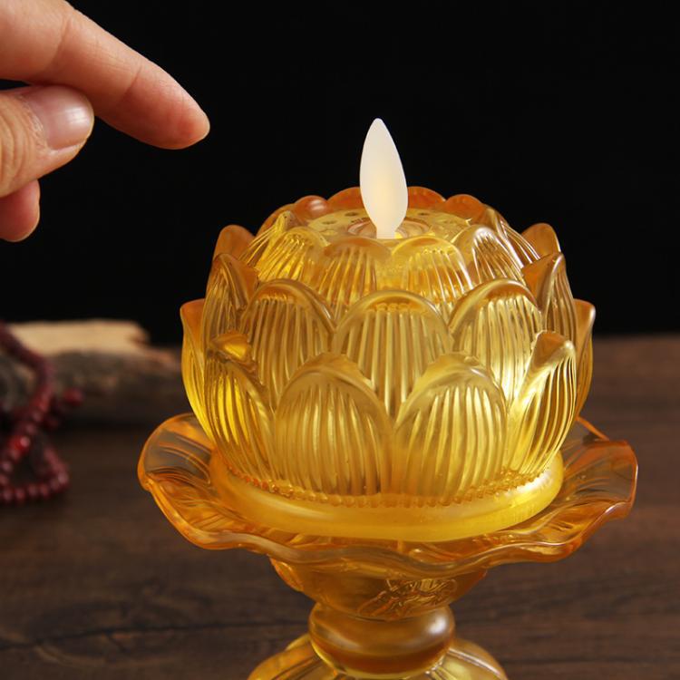 Lámpara LED de Cristal con For - Candle Glass Supplies reseña y precio