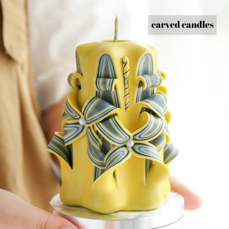 Vela perfumada tallada de 1KG, - Candle Making Supplies Usa reseña y precio